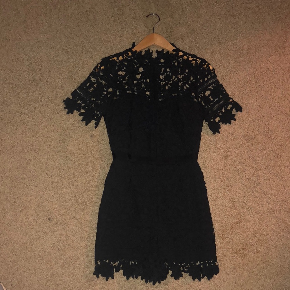 Adalyn Rae black romper